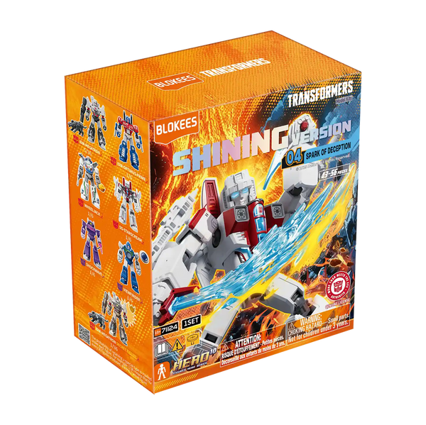 BLOKEES TRANSFORMERS SHINING VERSION 04 SPARK OF DECEPTION (BLIND BOX)
