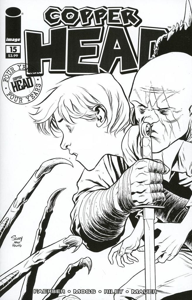 COPPERHEAD #15 CVR C B&W WALKING DEAD #58 TRIBUTE VAR