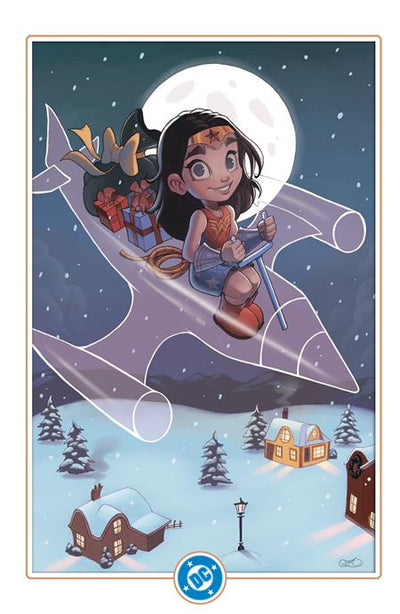 WONDER WOMAN (2023) #16 CVR D CHRISSIE ZULLO DC WINTER WONDERLAND CARD STOCK VAR