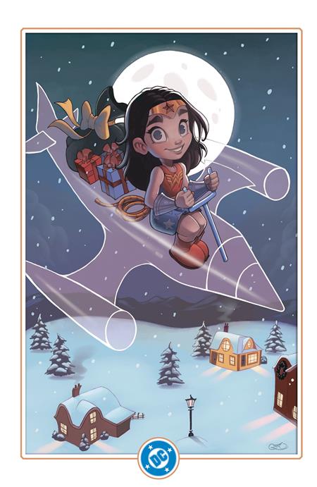WONDER WOMAN (2023) #16 CVR D CHRISSIE ZULLO DC WINTER WONDERLAND CARD STOCK VAR
