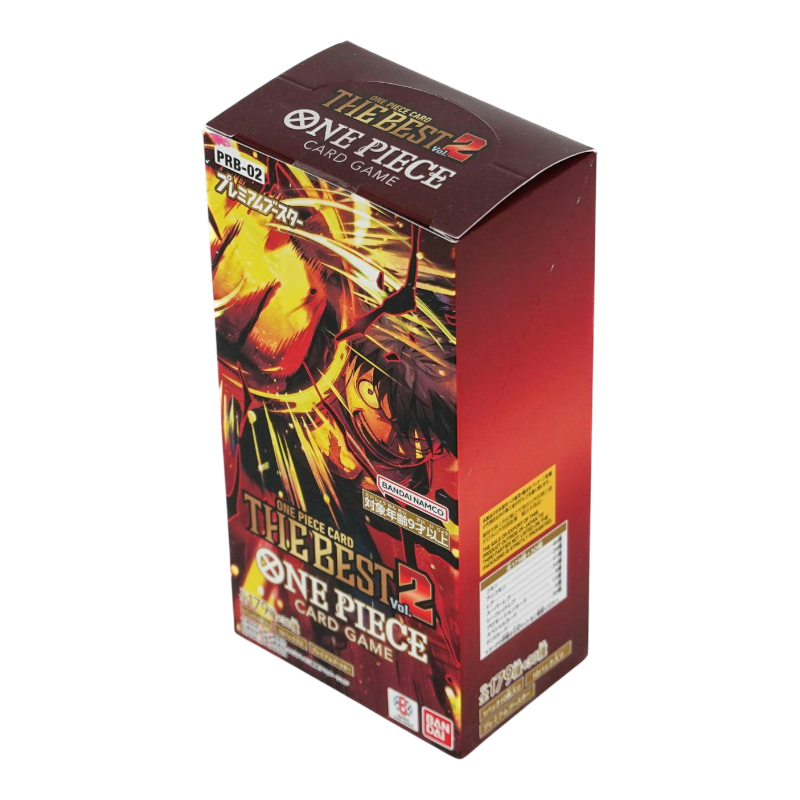 ONE PIECE CARD GAME JAPAN (PRB-02) THE BEST PREMIUM BOOSTER BOX