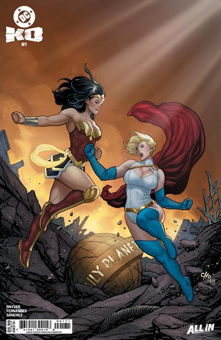 DC K.O. (2025) #1 CVR D FRANK CHO CARD STOCK VAR