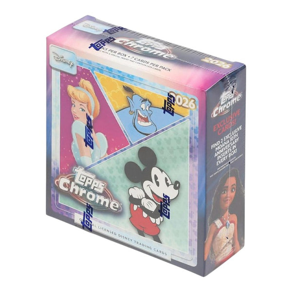 2026 TOPPS CHROME DISNEY MEGA BOX