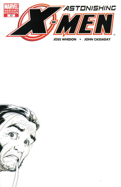 ASTONISHING X-MEN (2004) #17 SKETCH VAR
