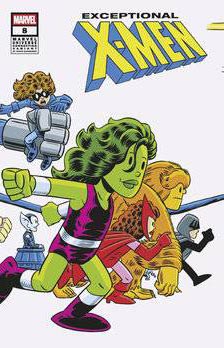 EXCEPTIONAL X-MEN (2024) #8  CHRIS GIARRUSSO MARVEL UNIVERSE CONNECTING WRAP VAR K