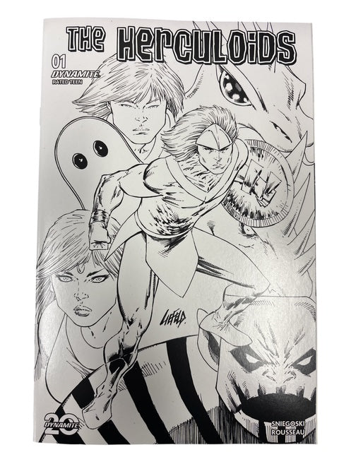 HERCULOIDS (2025) #1 COMICSPRO 2025 LIEFELD RETAILER VARIANT