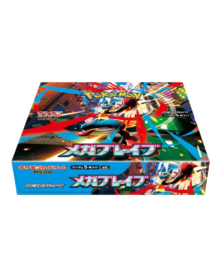 POKEMON TCG JAPANESE: MEGA M1B BRAVE BOOSTER BOX