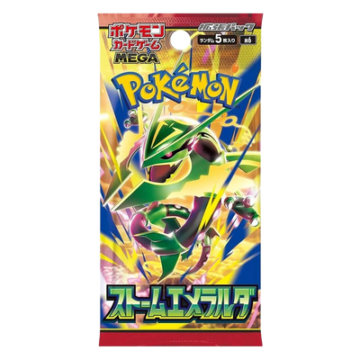 POKEMON JAPAN: MEGA M6 STORM EMERALDA BOOSTER PACK