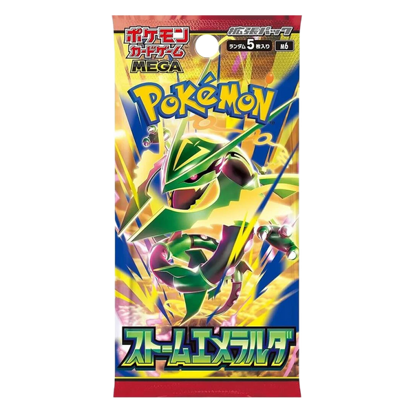 POKEMON JAPAN: MEGA M6 STORM EMERALDA BOOSTER PACK