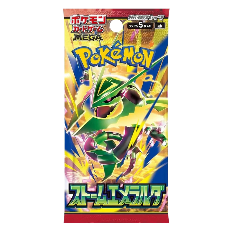 POKEMON JAPAN: MEGA M6 STORM EMERALDA BOOSTER PACK