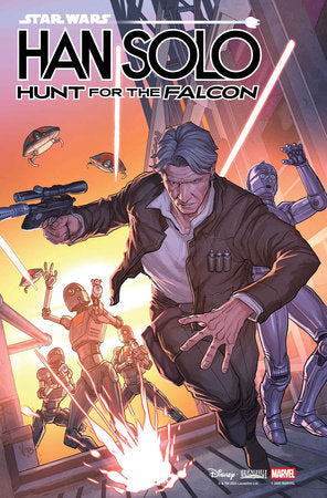 STAR WARS HAN SOLO HUNT FOR THE FALCON (2025) #1 25 COPY INCV PETE WOODS VAR
