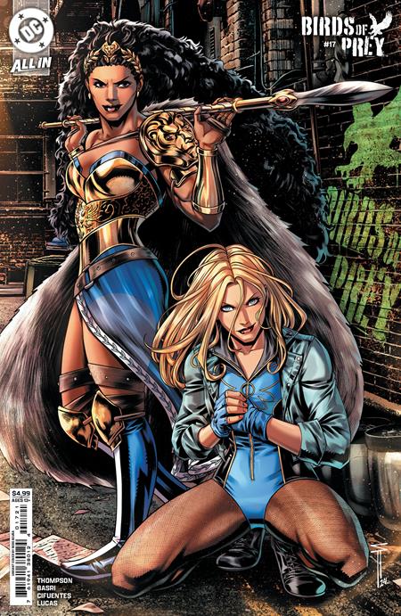 BIRDS OF PREY (2023) #17 CVR B SERG ACUNA CARD STOCK VAR