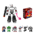 BLOKEES TRANSFORMERS SHINY VERSION WAVE 1 (BOX OF 6)