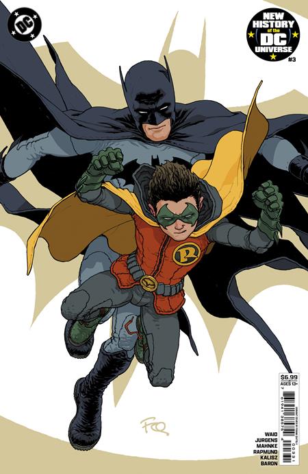 NEW HISTORY OF THE DC UNIVERSE (2025) #3 CVR C FRANK QUITELY CARD STOCK VAR