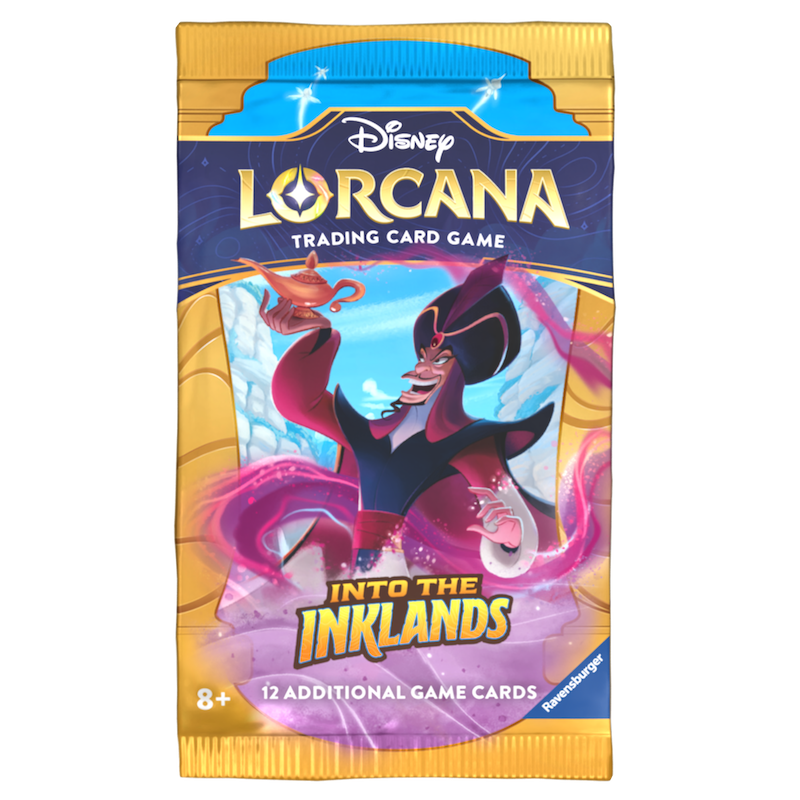 DISNEY LORCANA TCG: S3 INTO THE INKLANDS! BOOSTER PACK