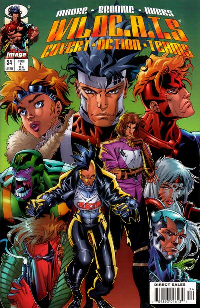 WILDCATS COVERT ACTION TEAMS (1992) #34