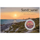 SUNDOWNER -RED KANGAROO 2026 1oz SILVER COLOURED COIN ON CARD