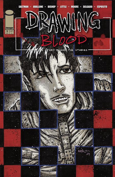 DRAWING BLOOD (2024) #9 CVR C KEVIN EASTMAN CHECKERED