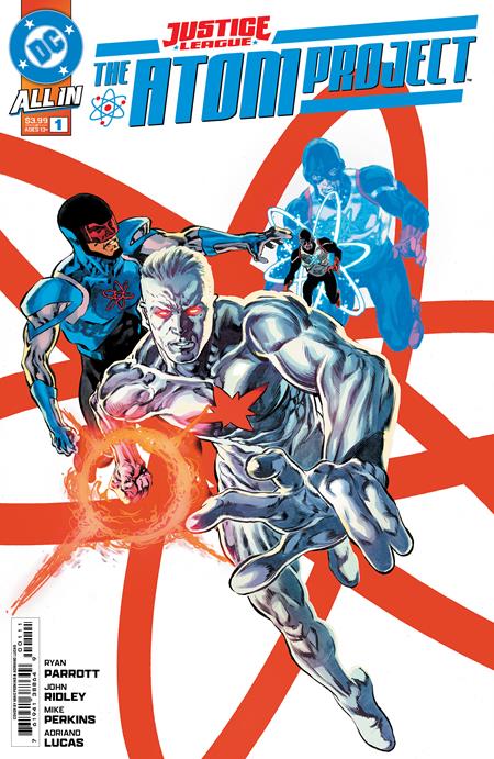 JUSTICE LEAGUE THE ATOM PROJECT (2025) #1 CVR A MIKE PERKINS