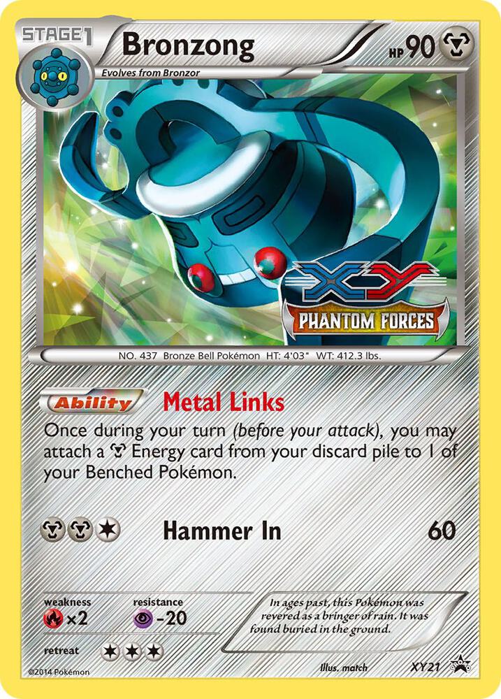 POKEMON TCG: XY PROMO BRONZONG 021 PROMO