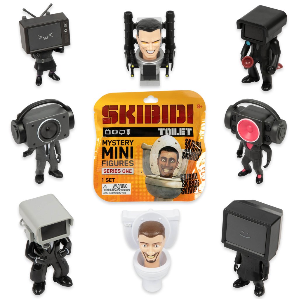 SKIBIDI TOILET SERIES 1 MINI MYSTERY FIGURE