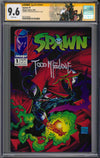CGC SPAWN (1992) #1 (9.6) SIGNATURE SERIES - SIGNED BY TODD MCFARLANE
