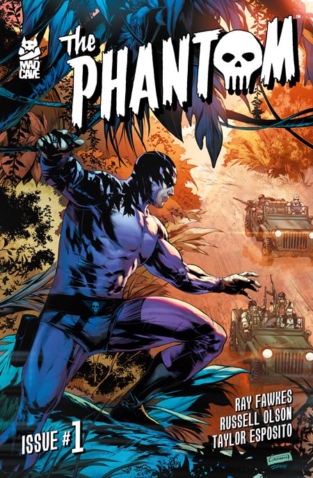 PHANTOM (2025) #1 CVR B CAANAN WHITE SEQUENTIAL BATTLE SCENE