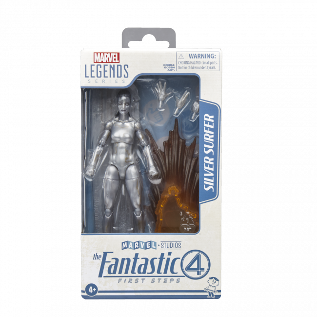 MARVEL LEGENDS SERIES FANTASTIC FOUR FIRST STEPS SILVER SURFER AF