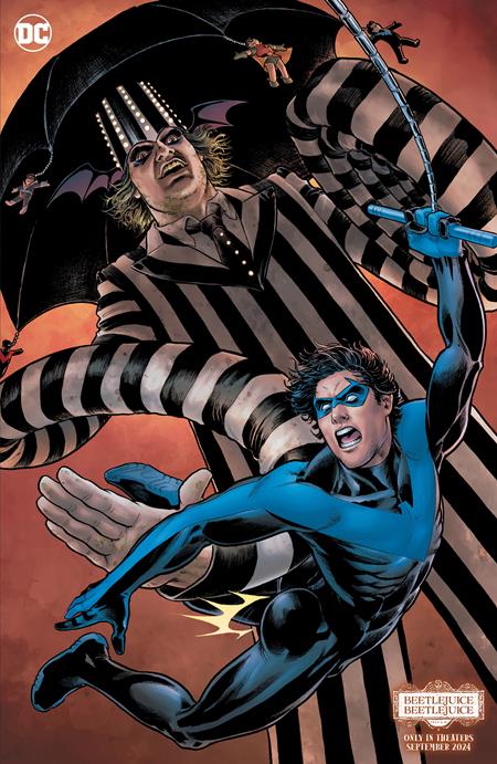 NIGHTWING VOL 4 (2016) #117 CVR G NICOLA SCOTT BEETLEJUICE CARD STOCK VAR