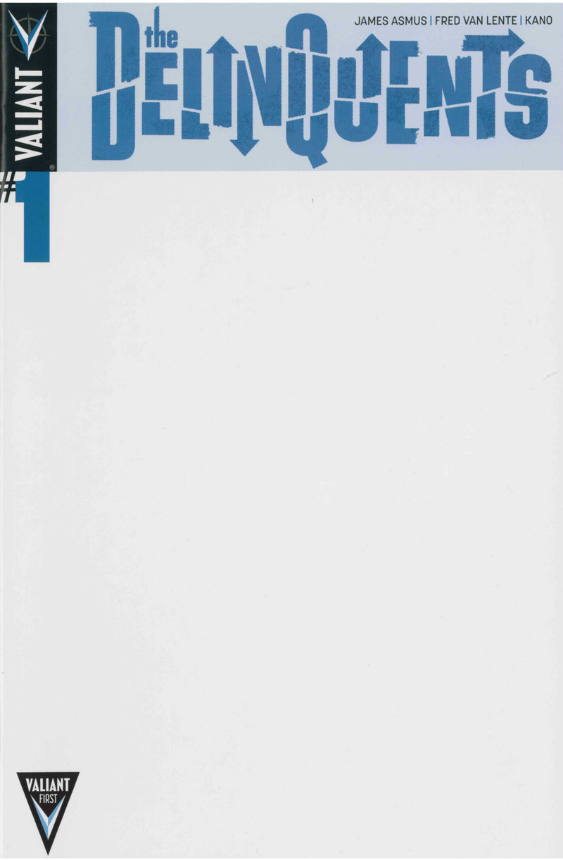 DELINQUENTS #1 BLANK CVR