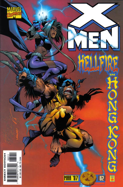 X-MEN (1991) #62 CVR B PACHECO VAR