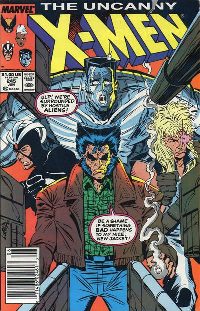 UNCANNY X-MEN (1963) #245 NEWSSTAND EDITION (VF)