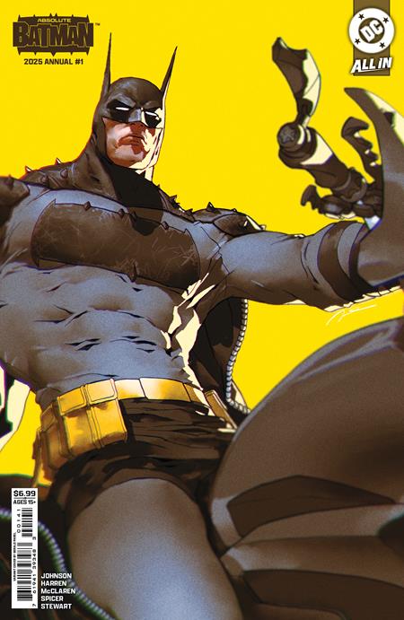 ABSOLUTE BATMAN (2024) ANNUAL #1 (ONE SHOT) CVR D GERALD PAREL CARD STOCK VAR