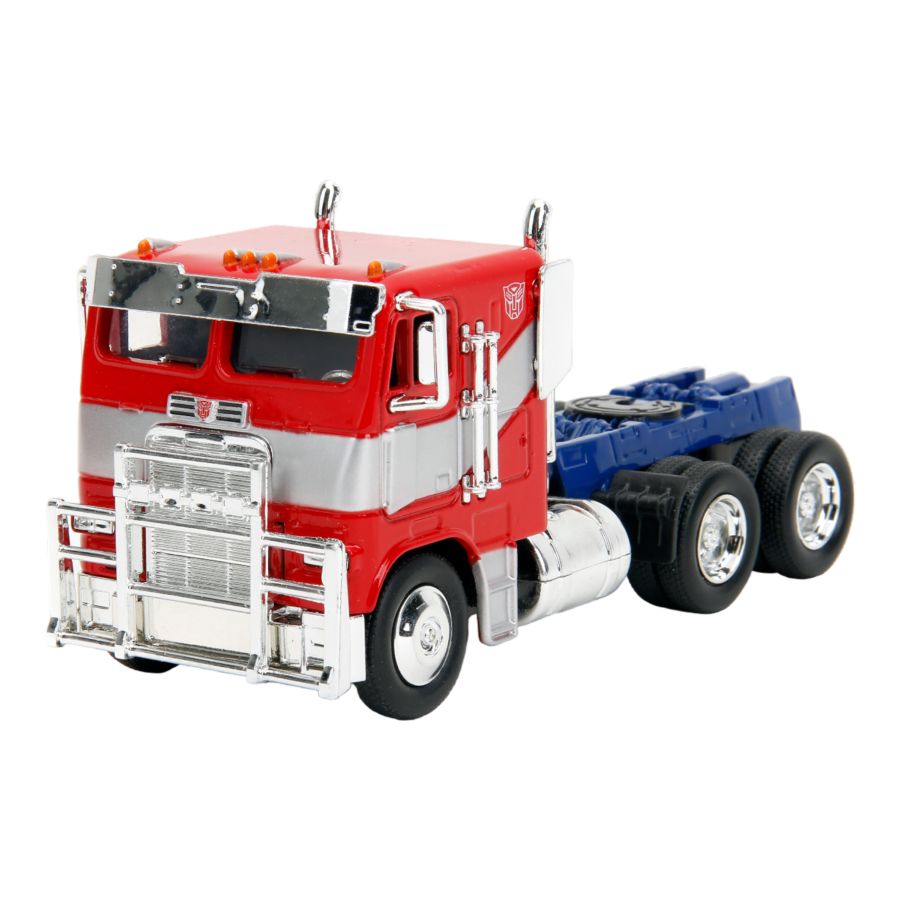HOLLYWOOD RIDES 1/32 TRANSFORMERS RISE OF THE BEASTS OPTIMUS PRIME DIECAST VEHICLE