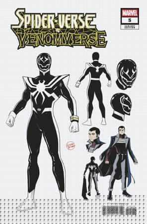SPIDER-VERSE VS VENOMVERSE (2025) #5 10 COPY INCV LUCIANO VECCHIO DESIGN VAR
