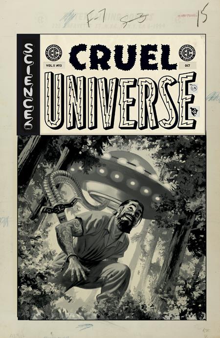 EC CRUEL UNIVERSE 2 (2025) #3 CVR D INC 1:20 GREG SMALLWOOD B&W ARTIST EDITION VAR