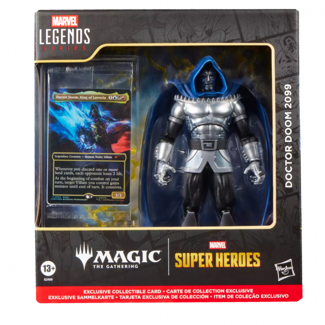 MARVEL LEGENDS SERIES X MAGIC THE GATHERING DOCTOR DOOM 2099 AF