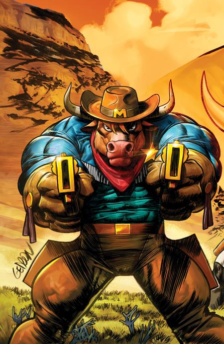 WILD WEST COW-BOYS OF MOO MESA (2025) #1 CVR G INC 1:10 JUAN GEDEON INTERLOCKING FULL ART VAR