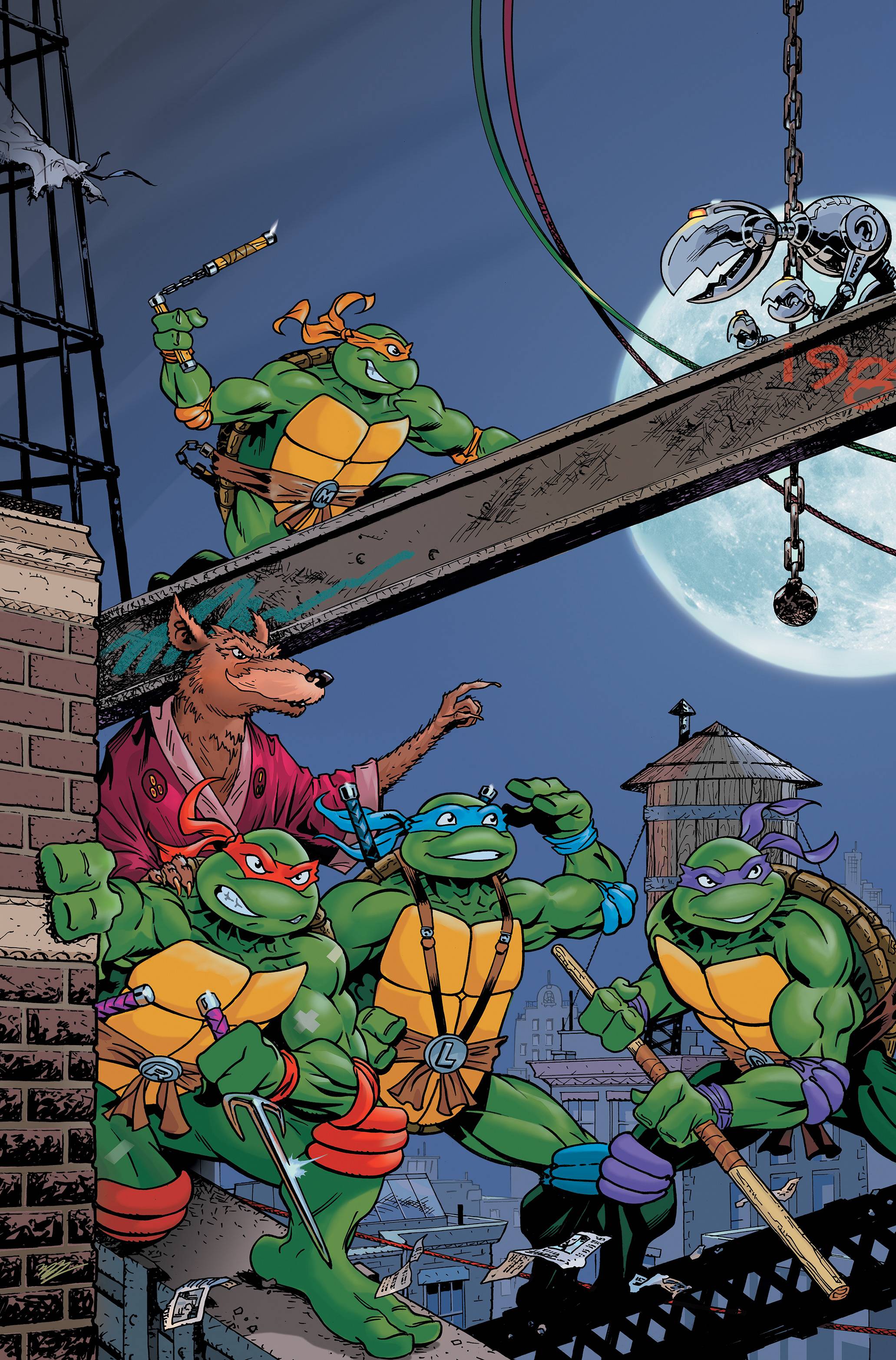 TMNT SATURDAY MORNING ADVENTURES CONTINUED (2023) #1 CVR E 25 COPY INCV