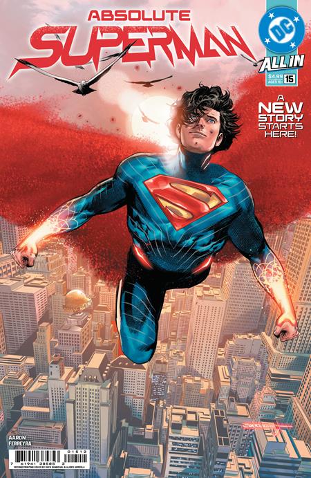 ABSOLUTE SUPERMAN (2024) #15 SECOND PRINTING CVR A RAFA SANDOVAL VAR