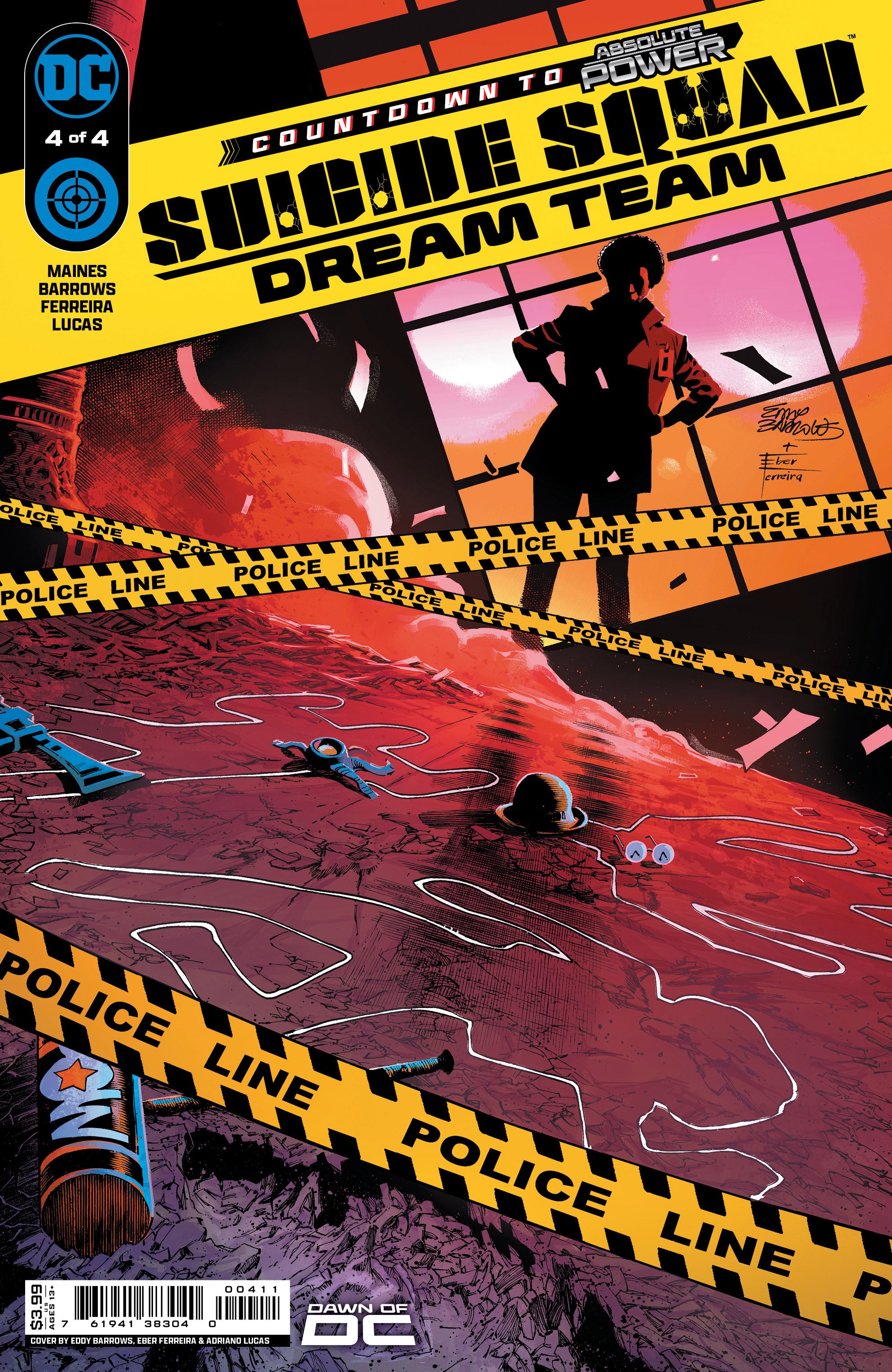 SUICIDE SQUAD DREAM TEAM (2024) #4 CVR A EDDY BARROWS & EBER FERREIRA (ABSOLUTE POWER)