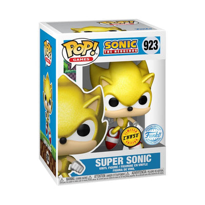 (CHASE) POP SONIC THE HEDGEHOG SUPER SONIC US EXCLUSIVE VINYL FIG
