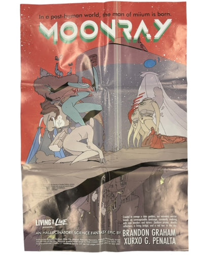 MOONRAY BOOK TWO FOLDED PROMO POSTER