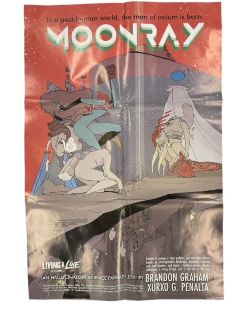MOONRAY BOOK TWO FOLDED PROMO POSTER