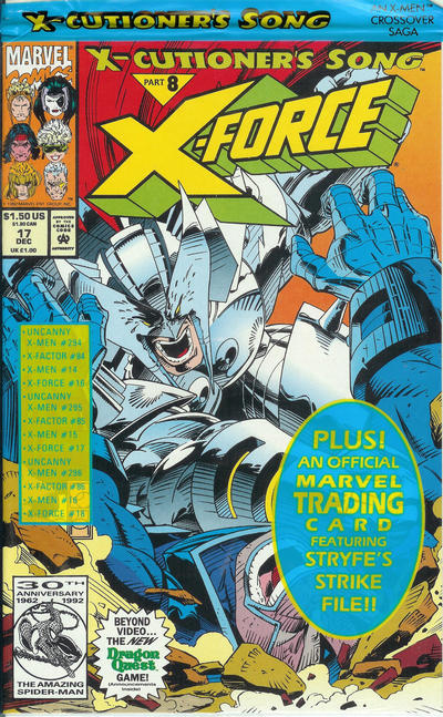 X-FORCE (1991) #17 - POLYBAGGED EDITION