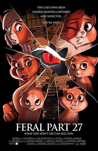 FERAL (2024) #27 CVR B ALLEN PASSALAQUA & TONY FLEECS URBAN LEGENDS HOMAGE