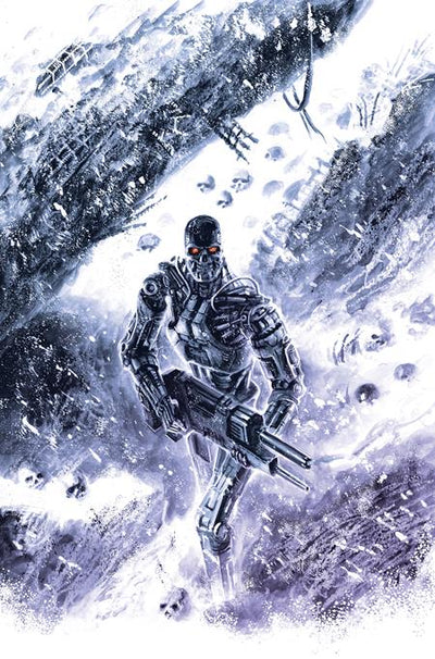 TERMINATOR SANTA CLAUS IS COMING TO TOWN (2025) #1 (ONE SHOT) CVR H INC 1:20 FRANCESCO BIAGINI VIRGIN VAR