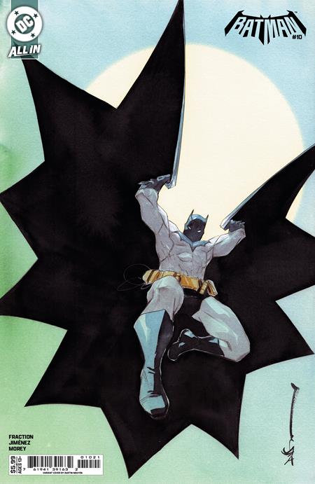 BATMAN (2025) #10 CVR B DUSTIN NGUYEN CARD STOCK VAR