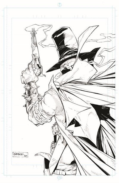 GUNSLINGER SPAWN (2021) #56 CVR B CARLO BARBERI RAW ART VAR