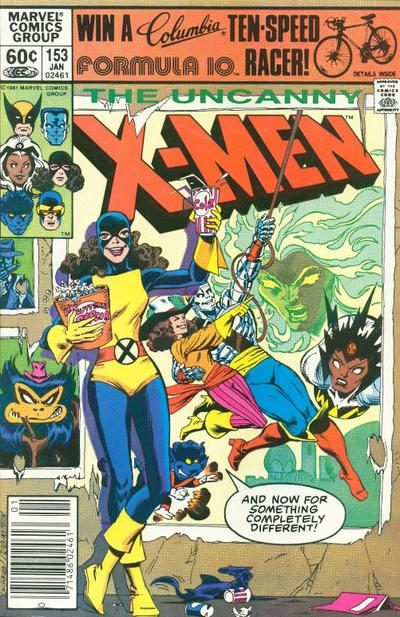 UNCANNY X-MEN (1963) #153 NEWSSTAND EDITION (GD/VG)